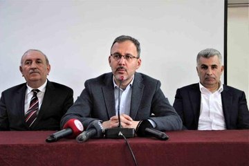 Bakan Kasapoğlu amatör spor kulüpleriyle buluştu