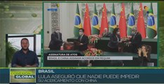Gobiernos de Brasil y China refuerzan alianzas estratégicas