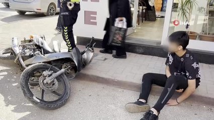 Anne ve kızına çarpan 12 yaşındaki motosikletli: "Babam beni öldürür"