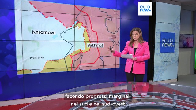 Ucraina, i russi conquistano terreno a Bakhmut. A sostenerlo il ministero della Difesa britannico