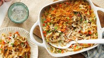 How to Make Creamy Rotisserie Chicken Noodle Casserole