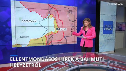 Ellentmondásos hírek a bahmuti helyzetről