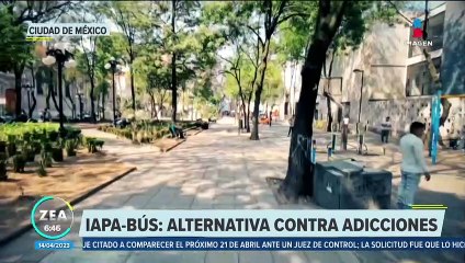 Lanzan el IAPA-BÚS, unidad que atiende a la poblacion que consume sustancias psicoactivas