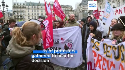 France's top court backs most of Macron's controversial pension reform