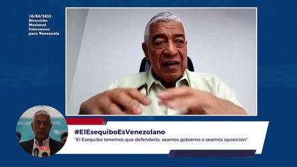 Claudio Fermín explica el despojo del Esequibo. "Venezuela debe unirse en este desafió histórico"
