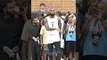 LeBron James vibing to the music at the Drew League  | #Shorts