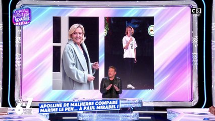 Apolline de Malherbe compare Marine Le Pen… à Paul Mirabel !