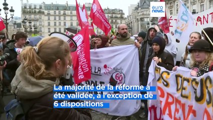 France : le Conseil constitutionnel valide l'essentiel de la réforme des retraites