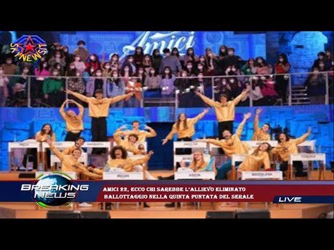 Amici 22, ecco chi sarebbe l’allievo eliminato ballottaggio nella quinta puntata del serale