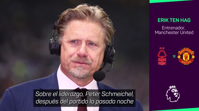 Ten Hag responde a las críticas de Schmeichel