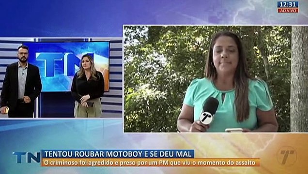 Homem é agredido após tentar assaltar motoboy na Grande Vitória