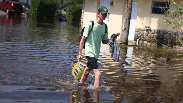 Fuertes lluvias en Florida: así se ven algunas zonas del estado tras fuertes precipitaciones