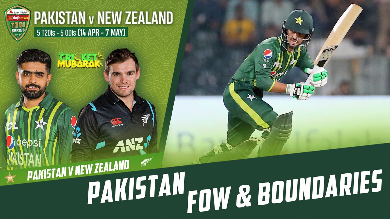 Let's Recap Pakistan's Fall of Wickets And Boundaries | 1st T20I 2023 | PCB | M2B2T