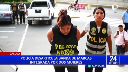 Callao: cae banda que asaltaba a personas que retiraban fuerte sumas de dinero de bancos