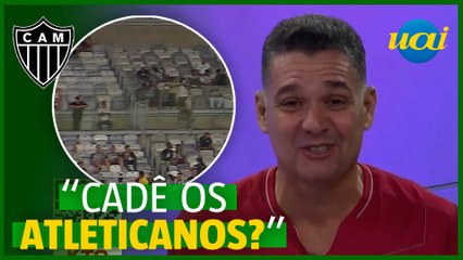 Toledo sobre torcida do Galo: ‘Está desaparecendo’