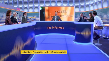 Édition spéciale, le Conseil constitutionnel valide l'essentiel de la réforme des retraites... Les informés du vendredi 14 avril 2023