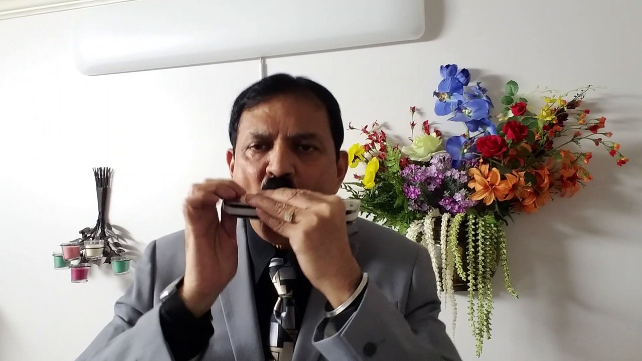 Ye Ladka Hai Allha-Film Kabhi Khushi Kabhie Gham 2001 on Harmonica Live Performance by Mukund Kamdar