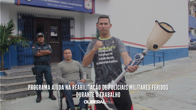 Programa ajuda na reabilitação de policiais militares feridos durante o trabalho