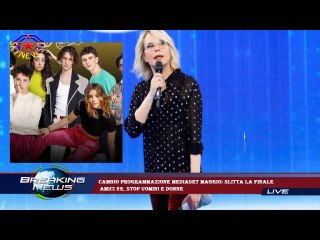 Cambio programmazione Mediaset maggio: slitta la finale  Amici 22, stop Uomini e donne
