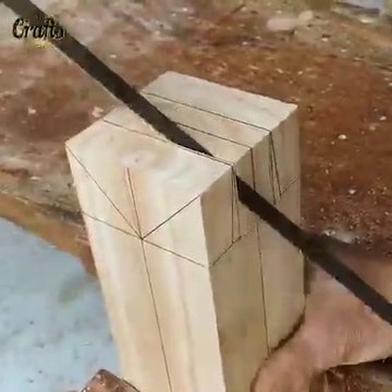 Amazing TECHNIQUES process of Japanese Traditional Joints, Hand-Cut Joinery Skills Of H Carpenter