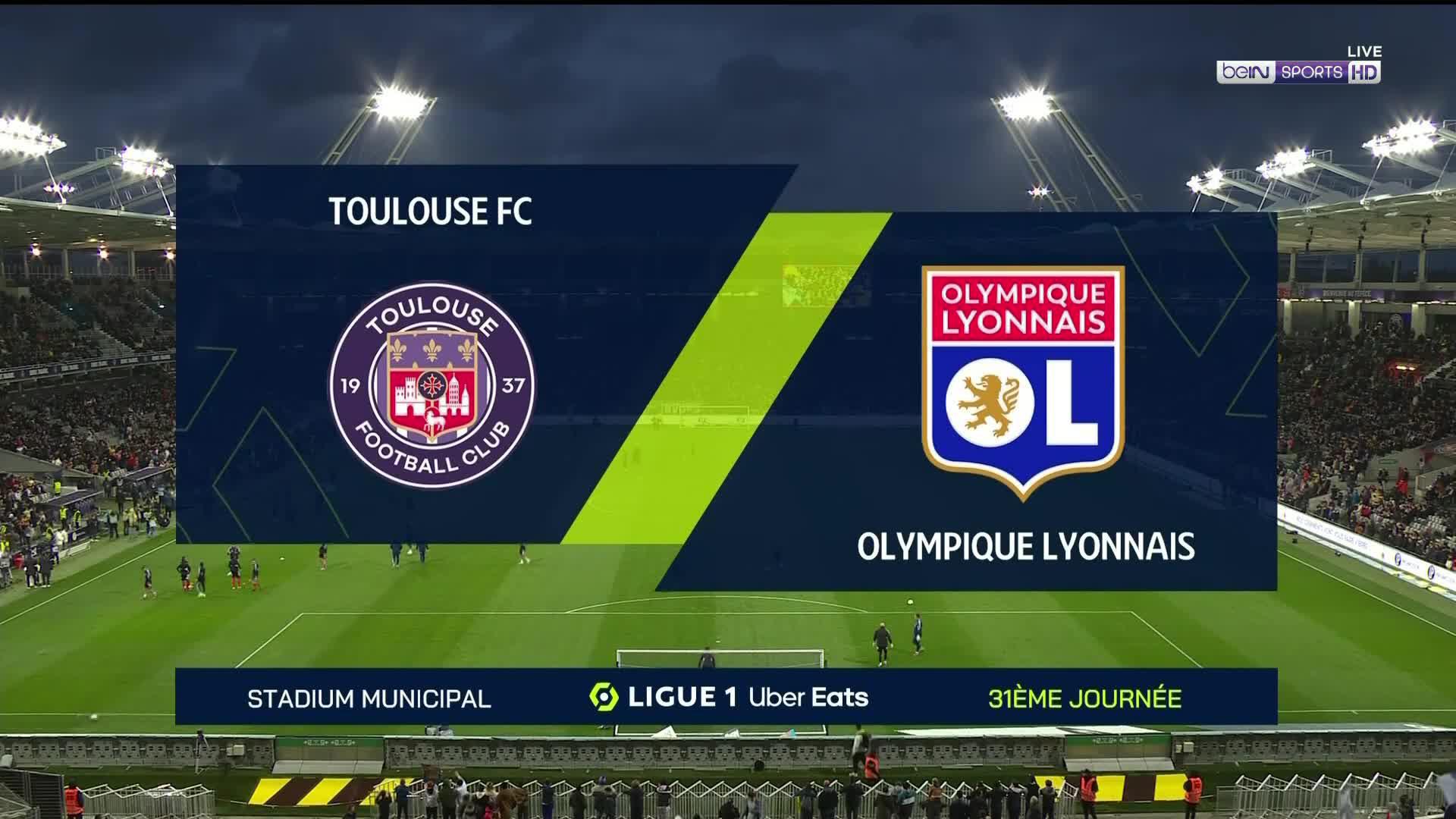 HL - Ligue 1 - Toulouse 1-2 Lyon