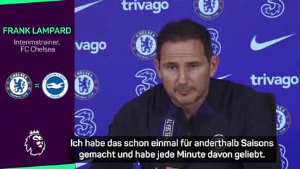Lampard: "Werde mein ernstes Gesicht aufsetzen"