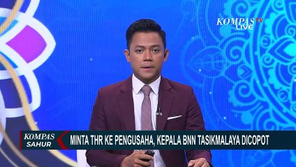 BNN Jabar Non-Aktifkan Kepala BNN Tasikmalaya dan 4 Pegawainya yang Terlibat 'Pungli' THR