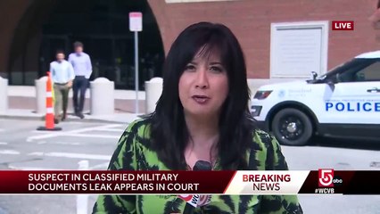Mass. guardsman accused in leak to remain jailed