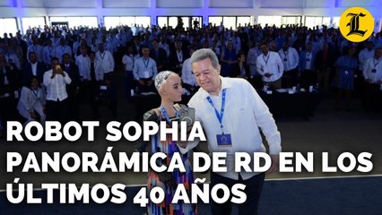 ROBOT SOPHIA DA PANORÁMICA ACERCA DEL DESARROLLO DE RD EN LOS ÚLTIMOS 40 AÑOS