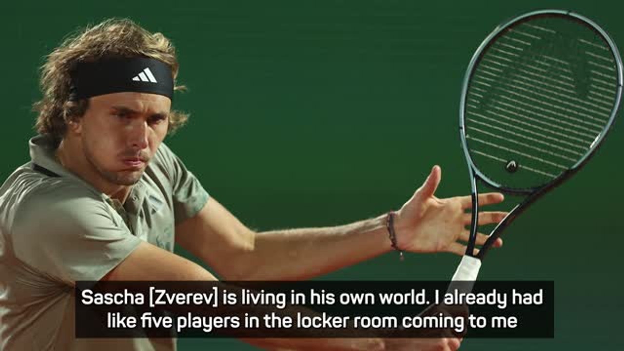 Zverev in his 'own world' over gamesmanship claims - Medvedev