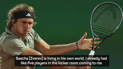 Zverev in his 'own world' over gamesmanship claims - Medvedev