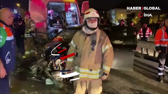 D-100 karayolunda 4 aracın karıştığı zincirleme kaza: Ölü ve yaralılar var