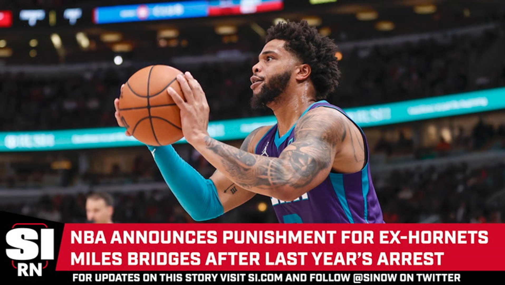 NBA announces 30-game suspension for Miles Bridges after domestic violence  incident
