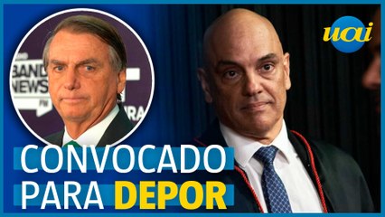 Moraes determina que Bolsonaro deponha à PF