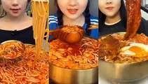 ASMR Chinese YUMMY FOOD——Liuzhou River Snail Rice Noodle, Chinese Food Eating, Yummy Food, Spicy Food.