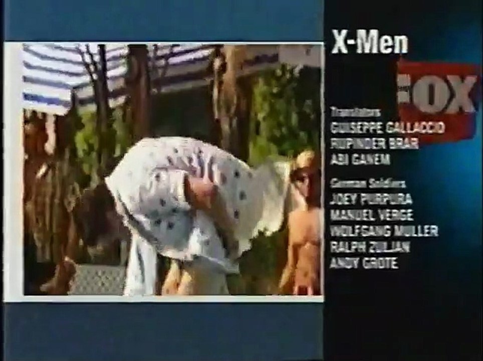 X-Men FOX Split Screen Credits