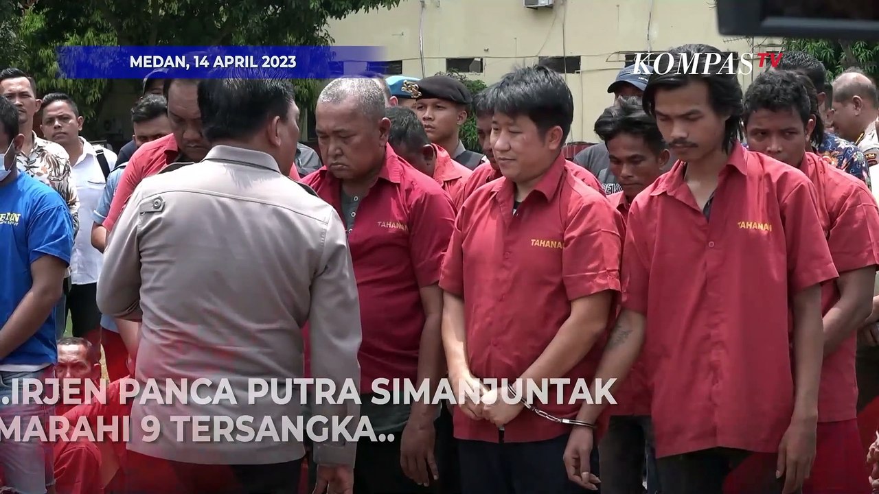 Keras! Momen Kapolda Sumut Marah dan Bentak Pelaku Penyerangan Polisi di Lapak Judi