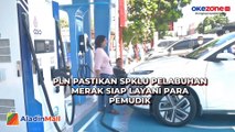 SPKLU PLN di Rest Area Jakarta- Cikampek Siap Layani Pemudik dengan Mobil Listrik