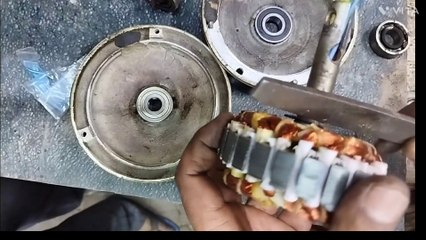 Repairing a fan bearing