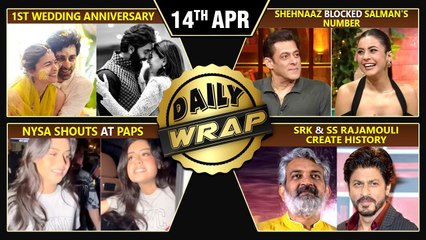 Alia-Ranbir's 1st Anniversary, Nysa SHOUTS At Paps, Shehnaaz BLOCKED Salman's Number | Top 10 News