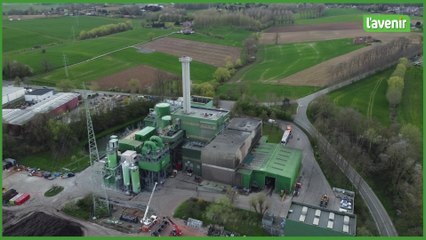 Le Brabant wallon vu du ciel : L’Unité de Valorisation Énergétique de Virginal