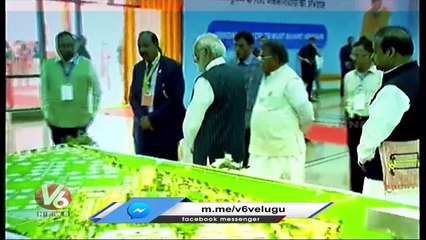 PM Modi Attends Bihu Event With 11000 Performers, Create Guinness Record At Assam _ V6 News