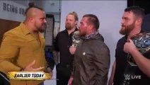 Gallus and Schism come facetoface backstage WWE NXT April 11 2023