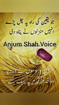 MOST Amazing Urdu Quotes Best Urdu Aqwal E Zareen by anjum shah voice poetry