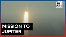 Europe's JUICE mission blasts off towards Jupiter's icy moons