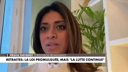 Prisca Thevenot : «Si le temps institutionnel de la réforme des retraites est terminé, le chemin du dialogue doit se poursuivre»