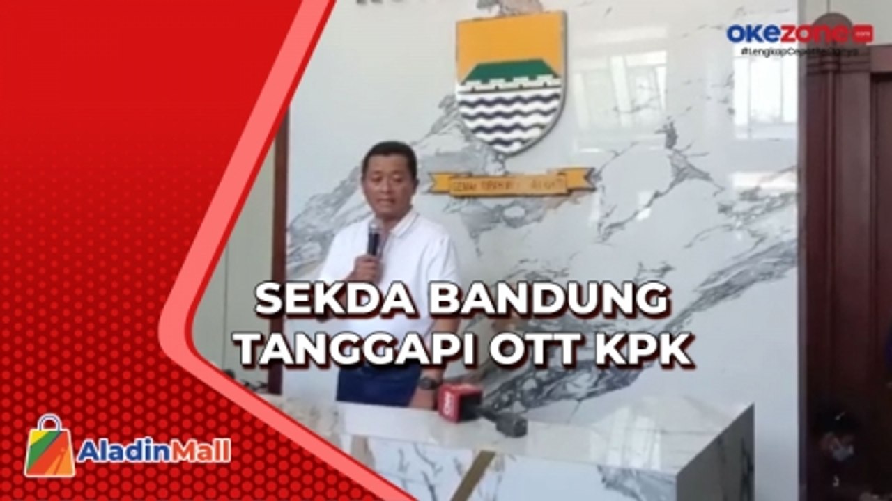 Yana Mulyana Ditangkap KPK, Sekda Kota Bandung: Kita Prihatin Mendalam