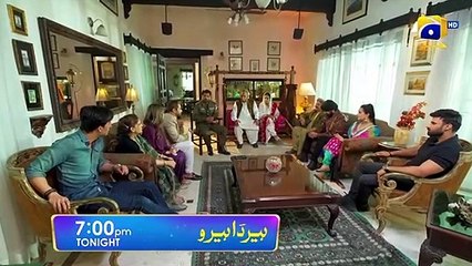 Heer Da Hero Episode 24 Promo   Tonight at 7 PM   Geo Entertainment   7th Sky Entertainment