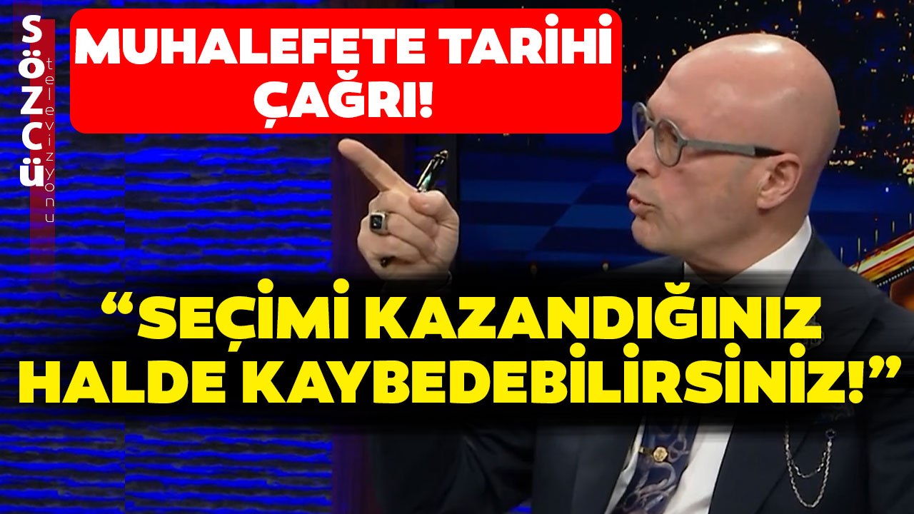 Erol Mütercimler'den Muhalefete Tarihi Çağrı! O İsmi Göreve Çağırdı!