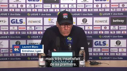 31e j. - Blanc : "Après sa première mi-temps, beaucoup d'entraîneurs l'auraient sorti"